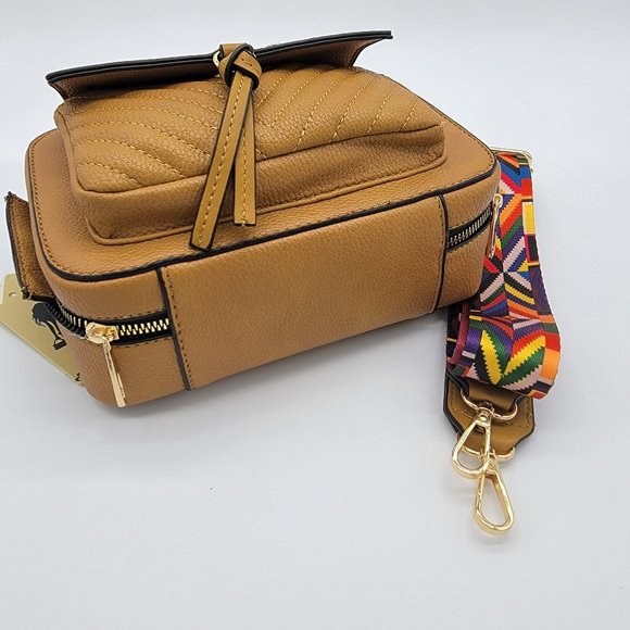 Crossbody Jolene Couture  color Mustard NWT - Picture 7 of 10